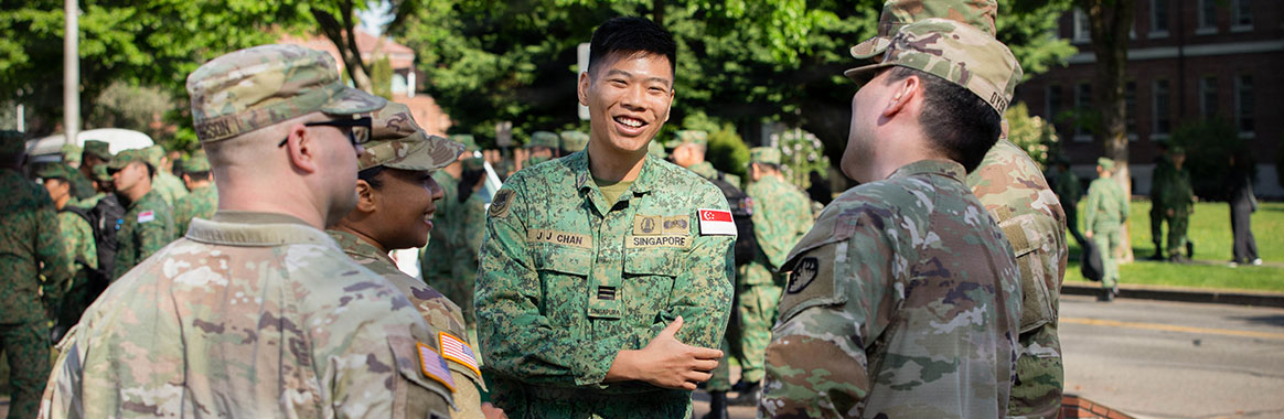 Washington Guard, Singapore Start Exercise Tiger Balm